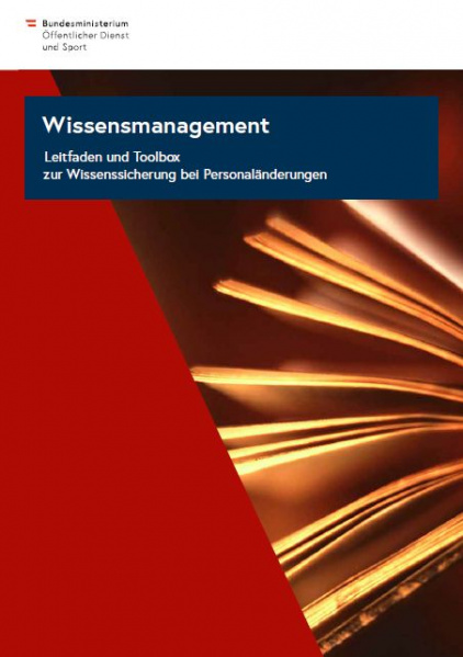 Datei:Wissensmanagement - Leitfaden und Toolbox zur Wissenssicherung bei Personaländerungen.jpg